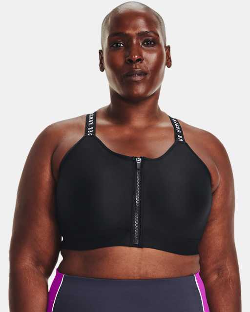 Women UA Plus Size - Sport Bras in Black for Training
